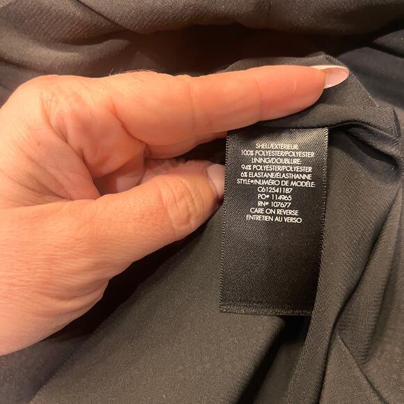 Alice + Olivia Blue Floral Aplique Fonda Crew Sleeveless Fit and Flare Dress 0 - Picture 10 of 14